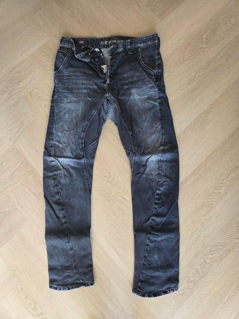 Denham donkere spijkerbroek Tokyo Apex maat 34, Kleding | Heren, Blauw, Ophalen of Verzenden, Zo goed als nieuw, W33 - W34 (confectie 48/50)