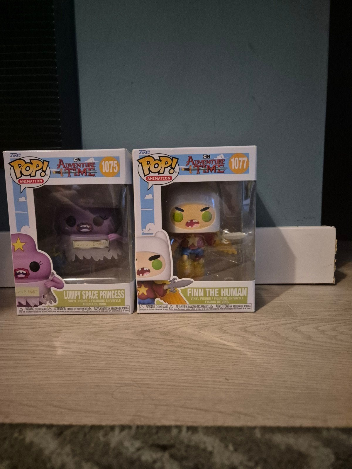 Funko Pop! Adventure Time: Lumpy Space Princess & Finn, Ophalen of Verzenden, Nieuw