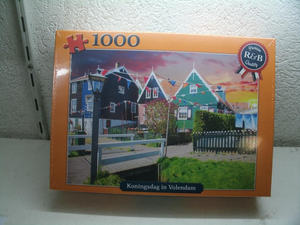 12c volendam 1000 stukjes nieuw, Hobby en Vrije tijd, Denksport en Puzzels, Ophalen of Verzenden, 500 t/m 1500 stukjes, Nieuw