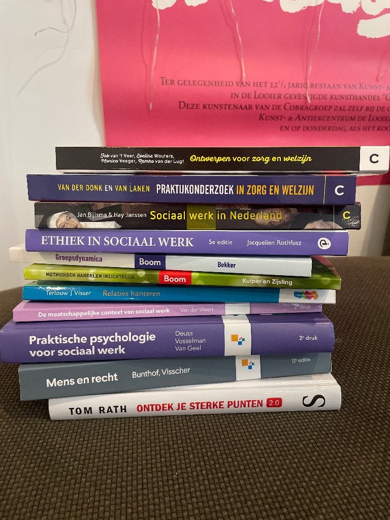 HBO Social Work boekenbundel, NHL Stenden lees beschrijving!, Boeken, Ophalen of Verzenden, Zo goed als nieuw, Overige niveaus