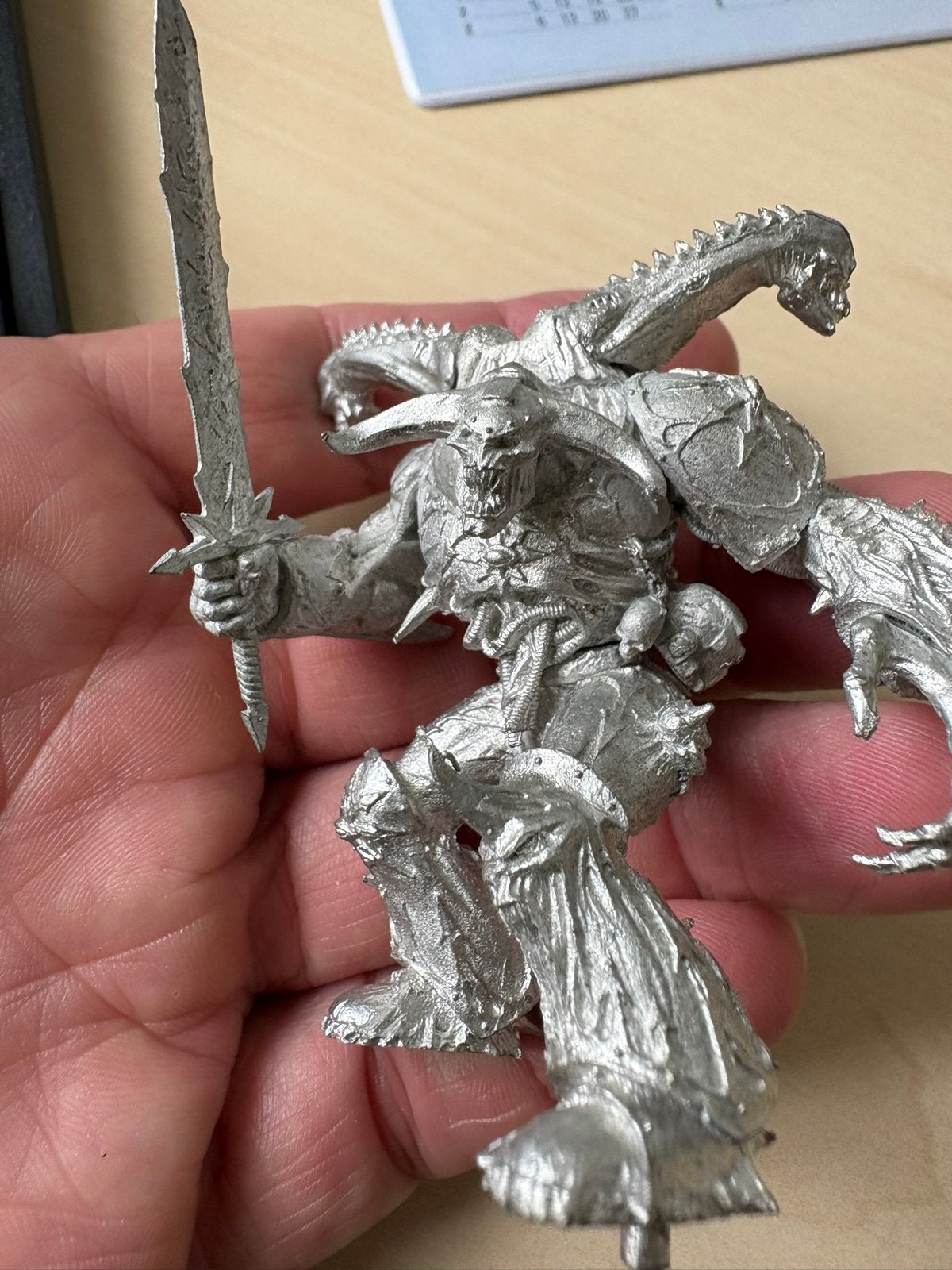 Chaos space marine deamon prince ( warhammer 40), Hobby en Vrije tijd, Verzenden, Zo goed als nieuw, Warhammer