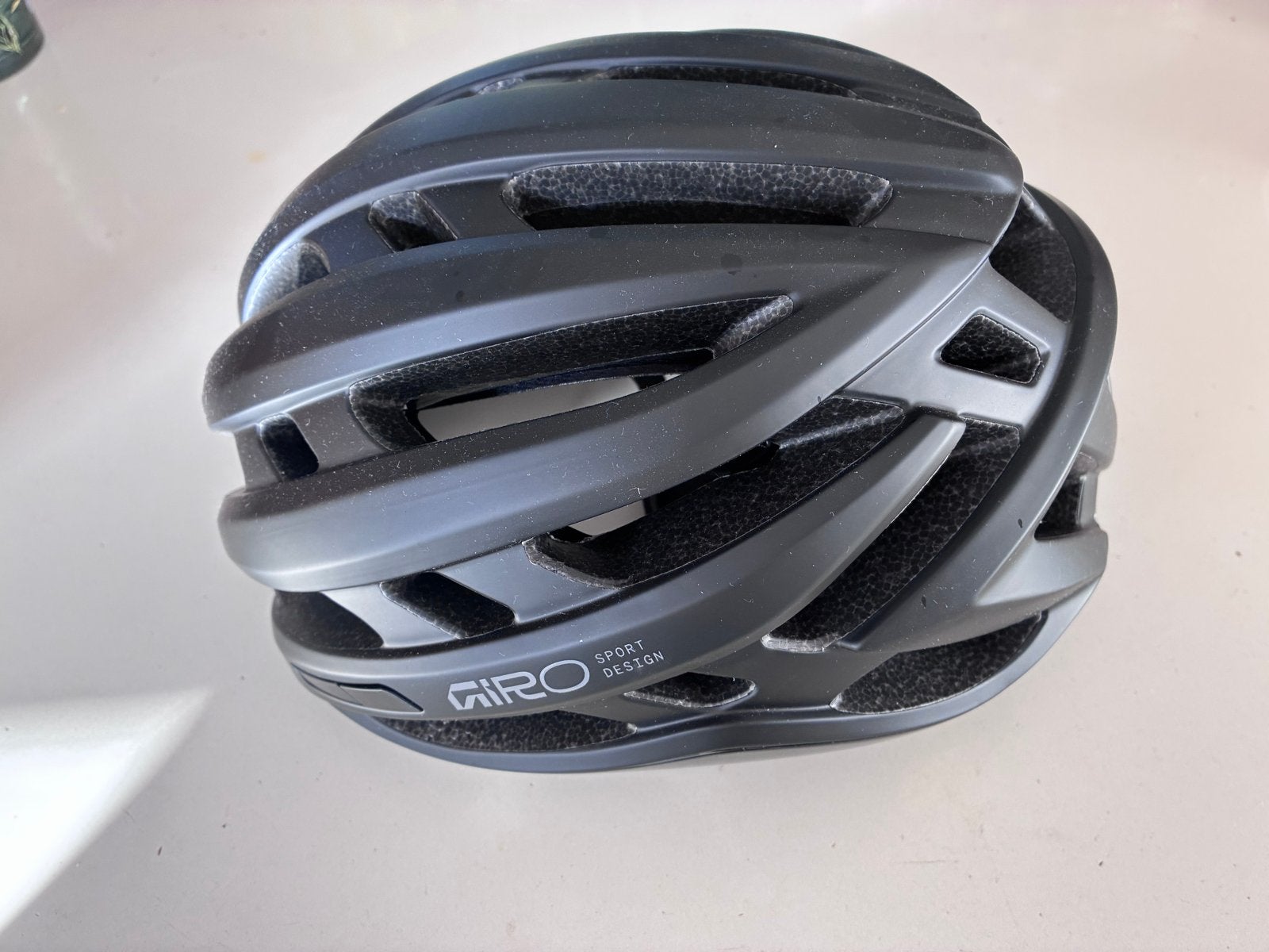 Giro Sport Design Fietshelm Zwart - Maat M, Ophalen of Verzenden, Zo goed als nieuw, M, Heer of Dame