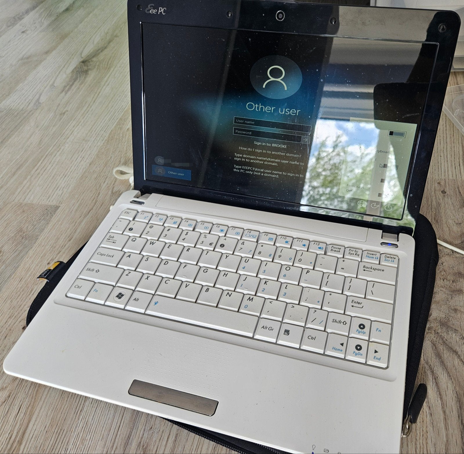 ASUS Eee PC 1101HA Netbook - Wit (Werkend), Computers en Software, Gebruikt, Intel Atom, ASUS, 11 inch