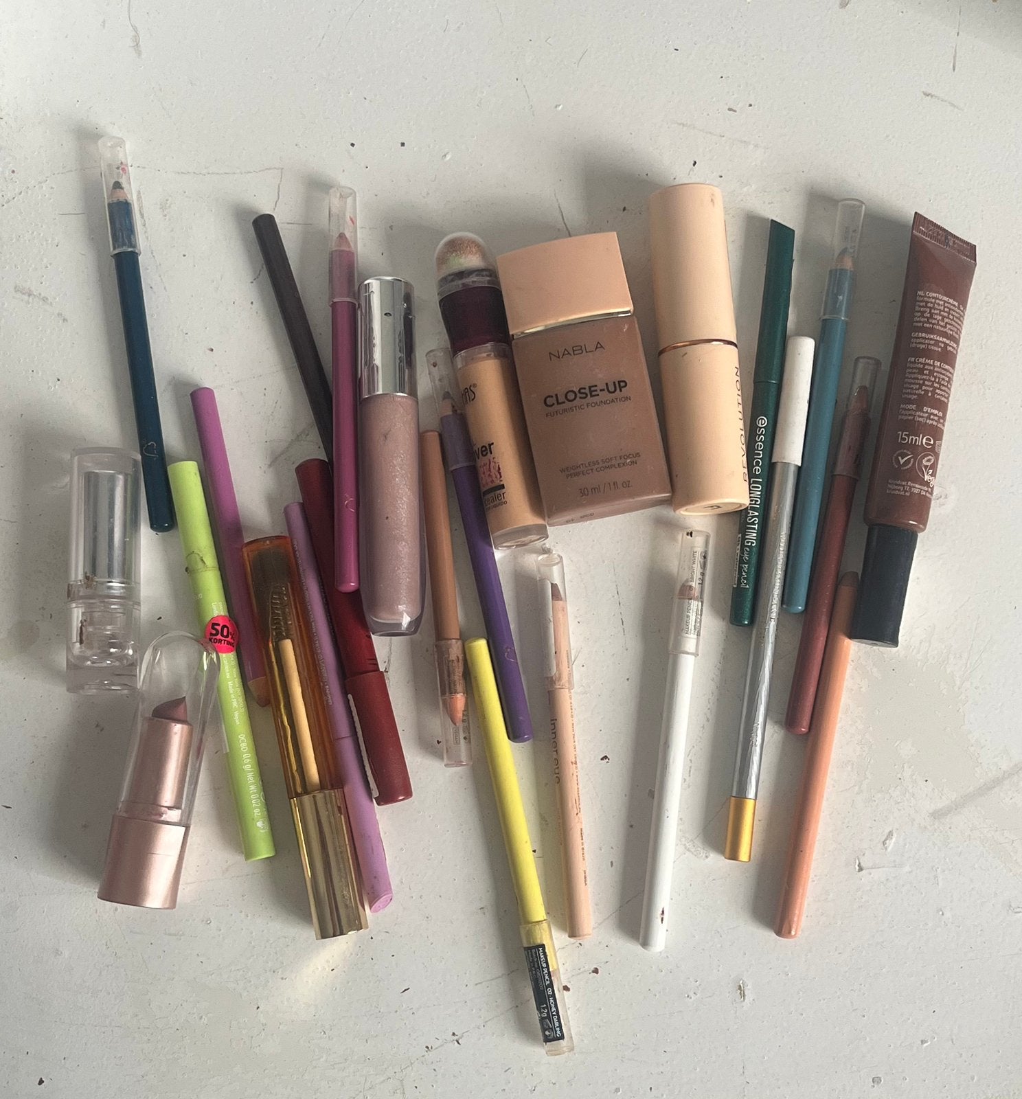 Dit alles voor maar 3,50, Ophalen of Verzenden, Zo goed als nieuw, Gehele gezicht, Make-up