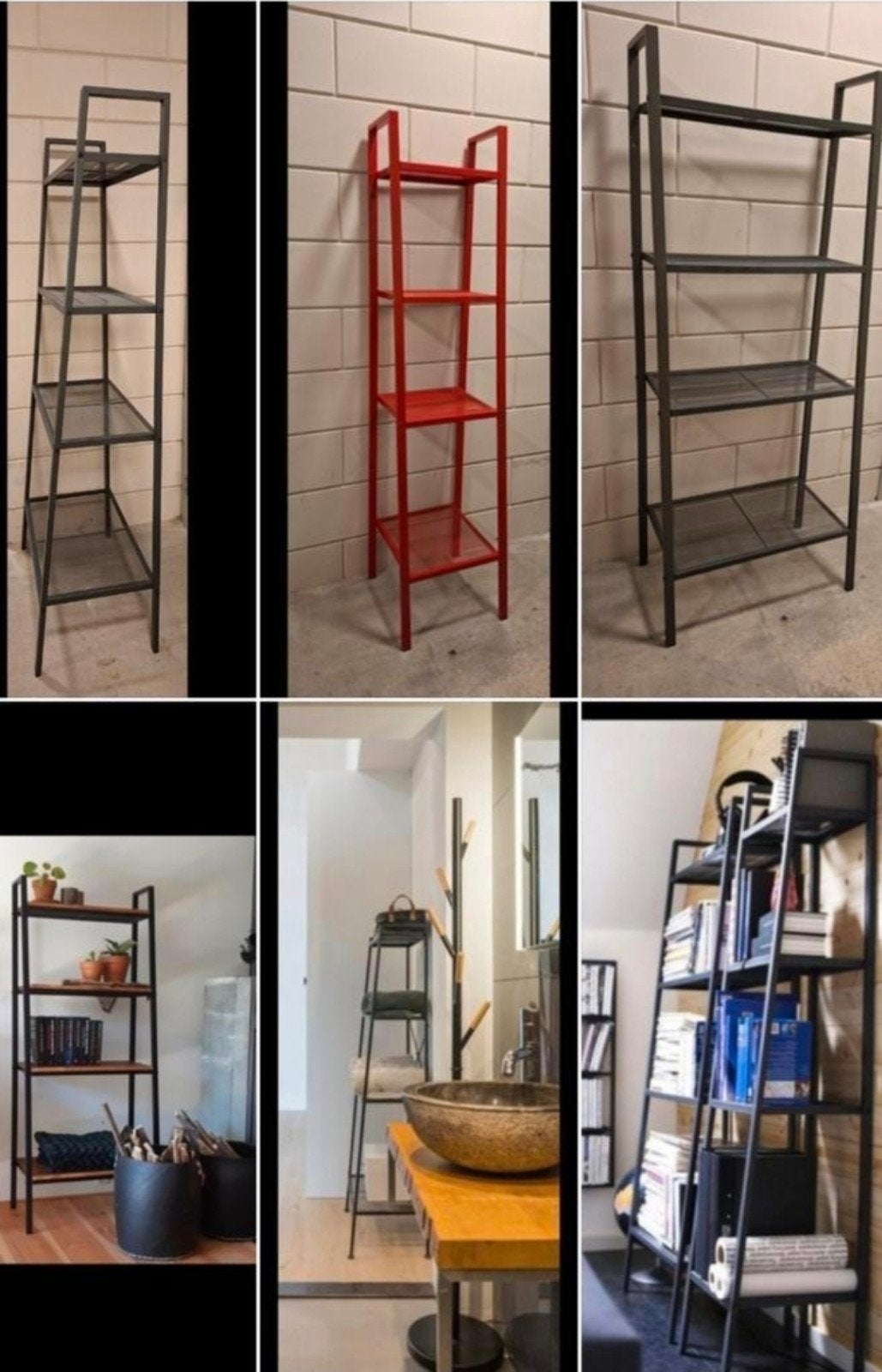Ikea Lerberg rek stellingkast boekenkast wandmeubel, Huis en Inrichting, Kasten | Stellingkasten, Zo goed als nieuw, Ophalen