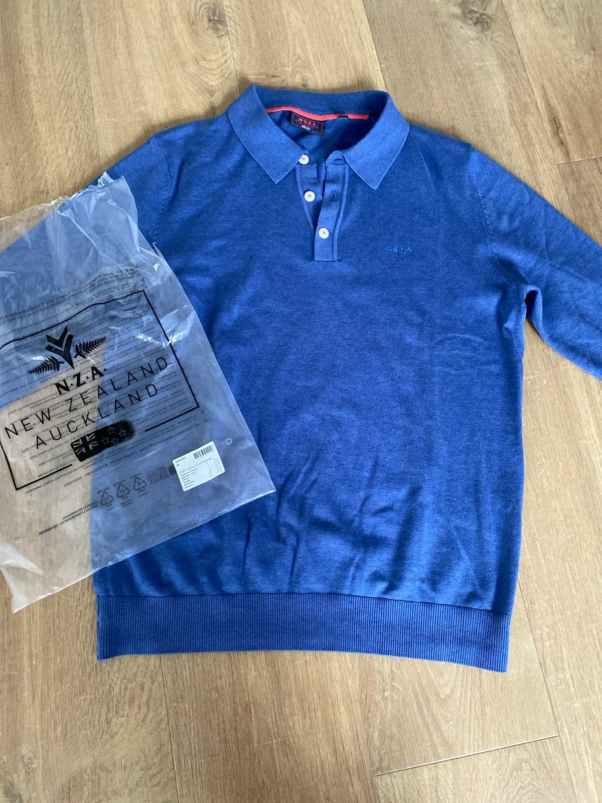 NZA New Zealand Auckland Polo Shirt - Maat M - Nieuw, Ophalen of Verzenden, Nieuw, Maat 48/50 (M), Blauw