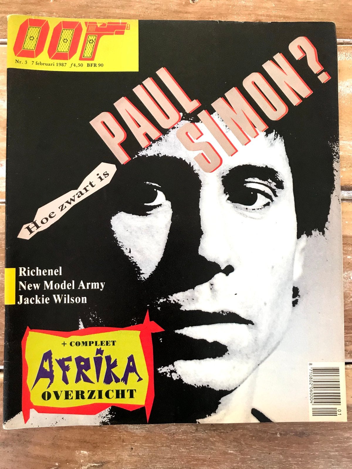 OOR Magazine 1987 NEW MODEL ARMY Smithereens CRIMSON GLORY, Ophalen of Verzenden, Zo goed als nieuw, Muziek, Film of Tv