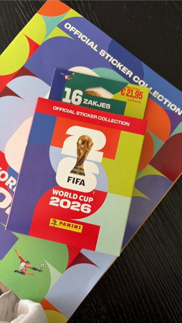 WK 2026 panini stickers te koop, Eén persoon