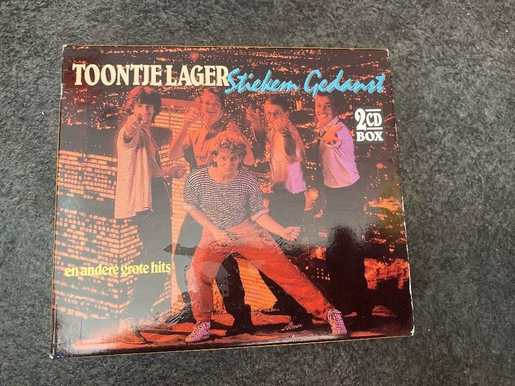 Toontje Lager - Stiekem Gedanst (2CD Boxset) Zeldzame set, Gebruikt, Boxset, Ophalen of Verzenden, Pop