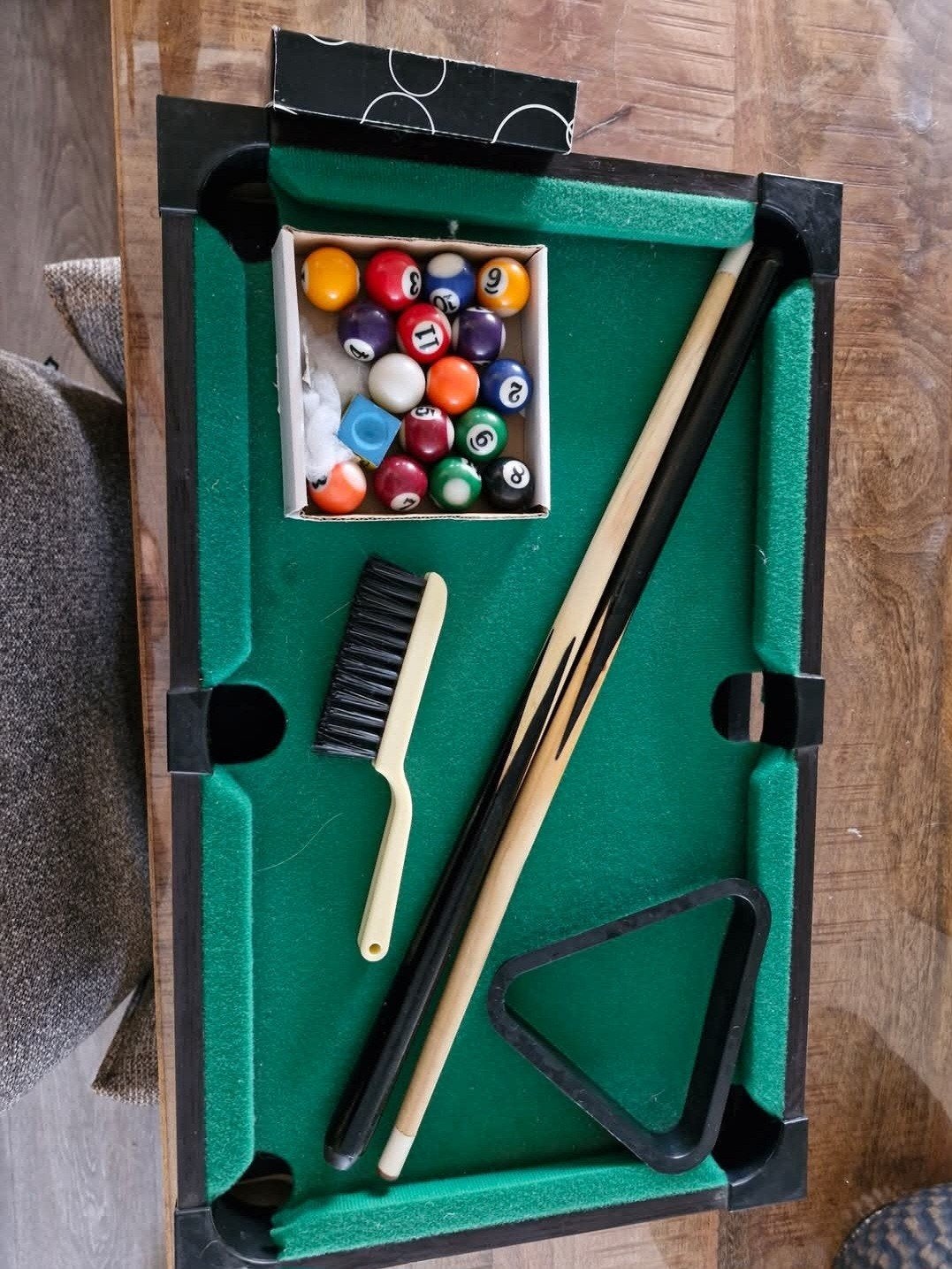 Mini pooltafel moet snel weg!, Ophalen of Verzenden, Gebruikt