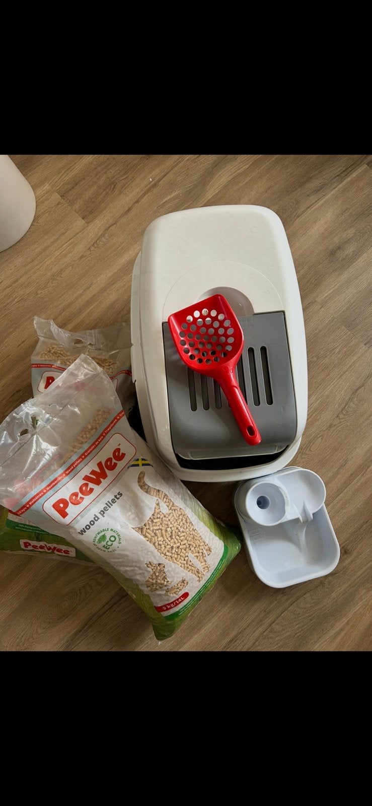 Katten, Dieren en Toebehoren, Kattenbakken, Ophalen of Verzenden, Zo goed als nieuw