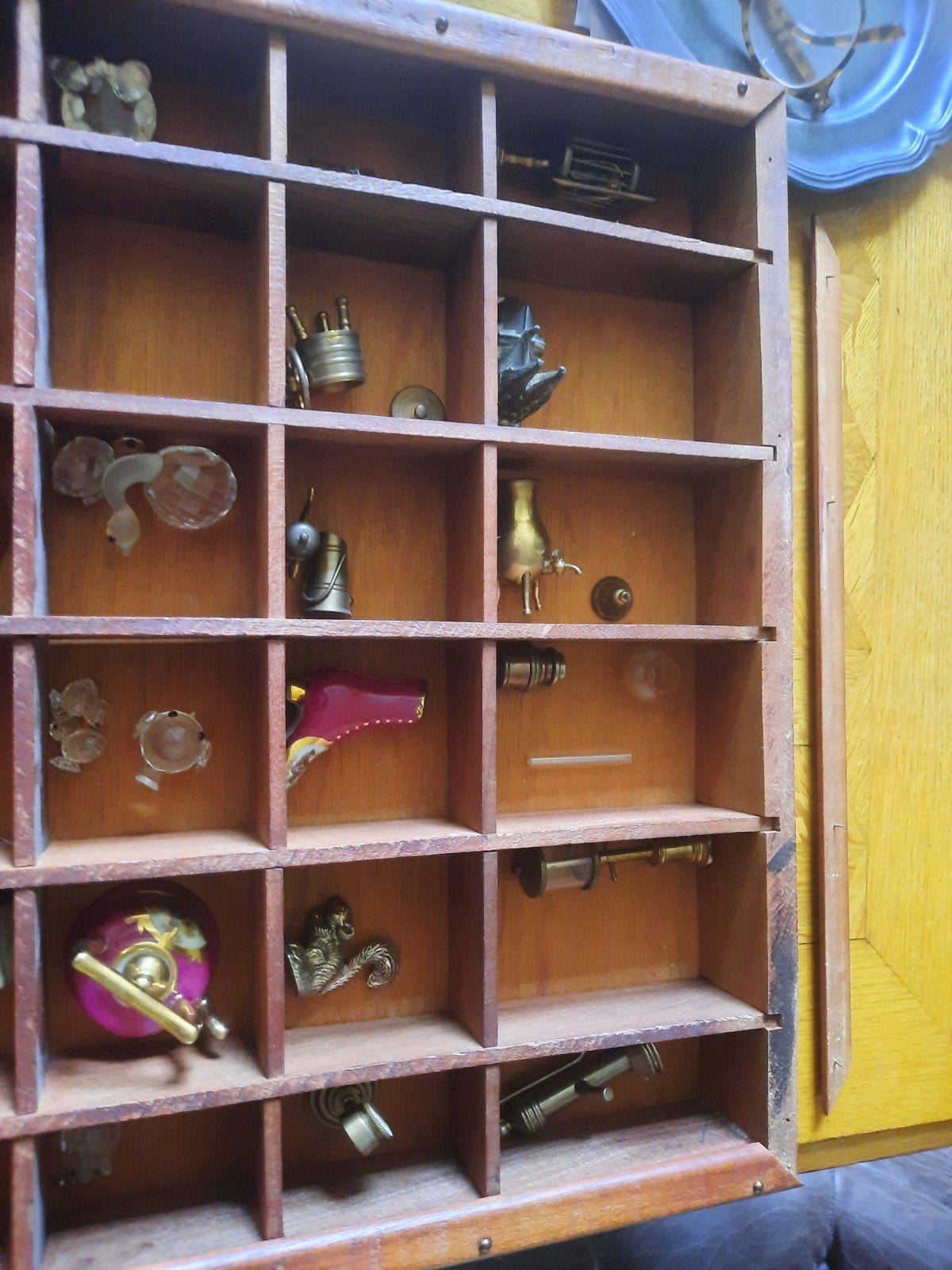 Limoges, messing en swarofski miniaturen., Ophalen