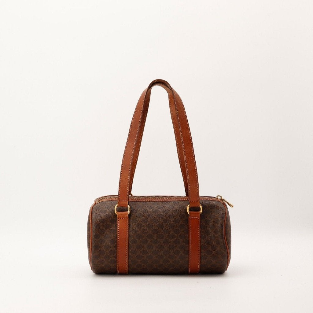 Céline Papillon Macadam handtas, Verzenden, Gebruikt, Bruin, Handtas