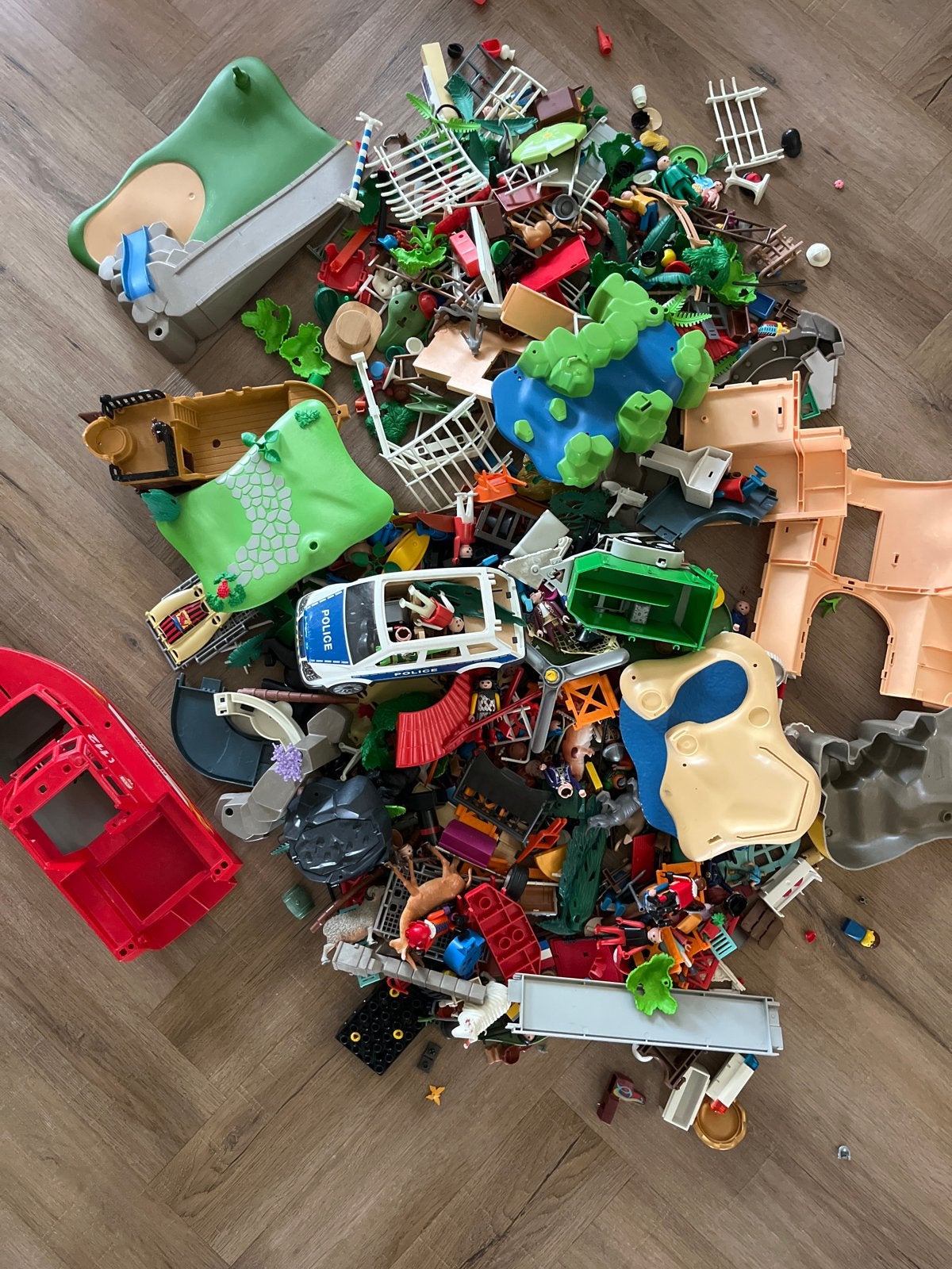 Grote partij Playmobil met diverse sets en onderdelen, Ophalen of Verzenden, Gebruikt, Complete set, Overige typen