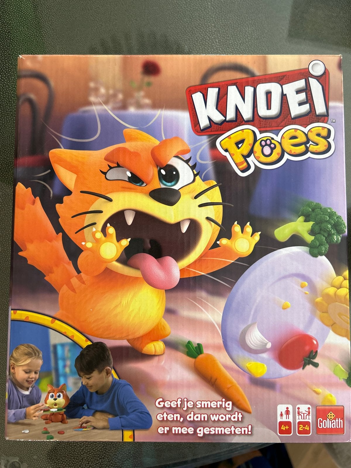 Knoei Poes - Leuk familiespel van Goliath, Drie of vier spelers, Ophalen of Verzenden, Gebruikt