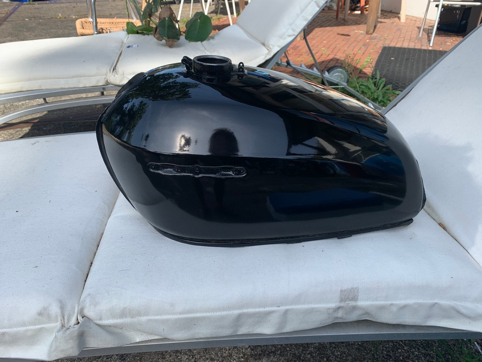 Honda cb450 k tank zwart, Ophalen of Verzenden, Gebruikt