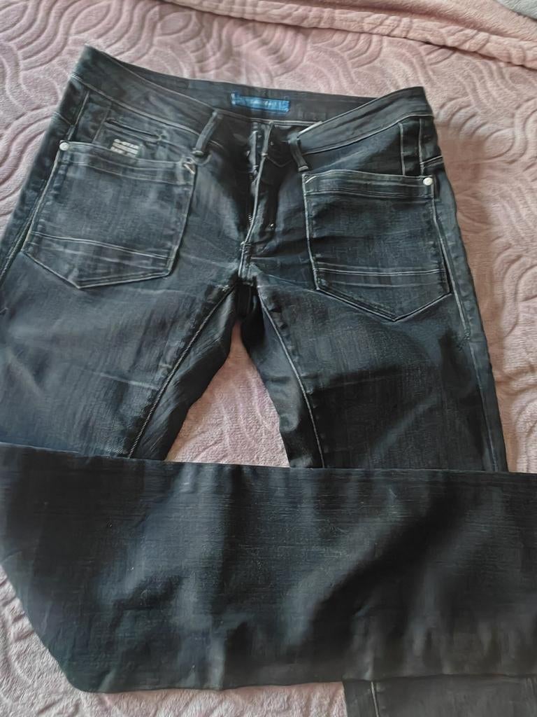 Gstar grijs, Ophalen of Verzenden, Zo goed als nieuw, Grijs, W32 (confectie 46) of kleiner