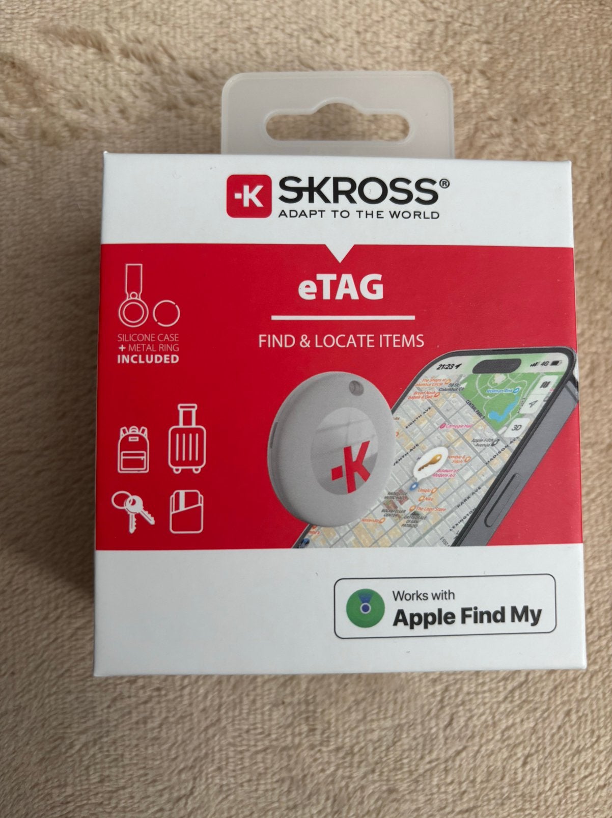 Skross eTAG X2 GPS-tracking-systeem Wit 1 paar, Ophalen of Verzenden, Nieuw, Overige typen
