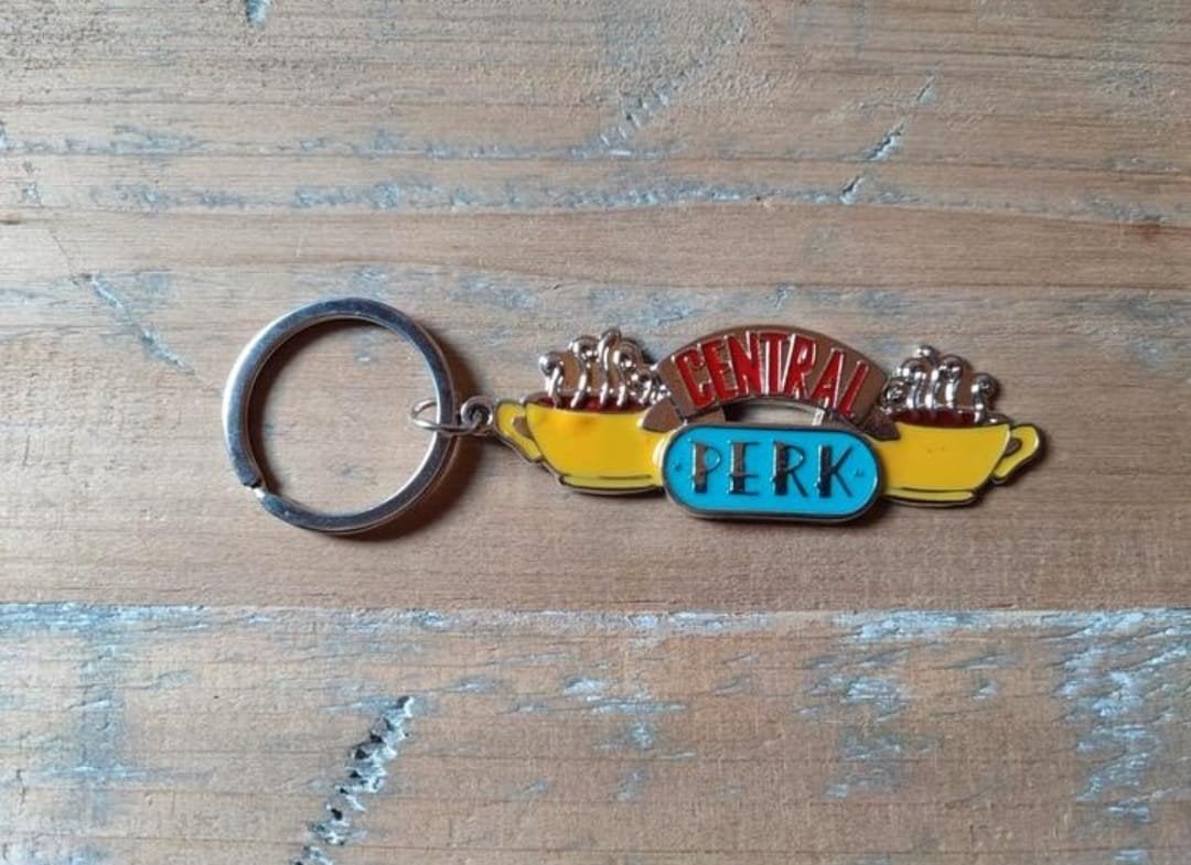 Nieuwe Friends Central Perk sleutelhanger, Verzenden