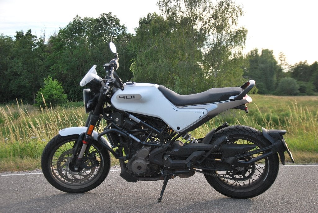 MOET WEG - Husqvarna Vitpilen 401, bj 2023 (A2 rijbewijs), LED Verlichting, Gebruikt, Particulier, 373 cc