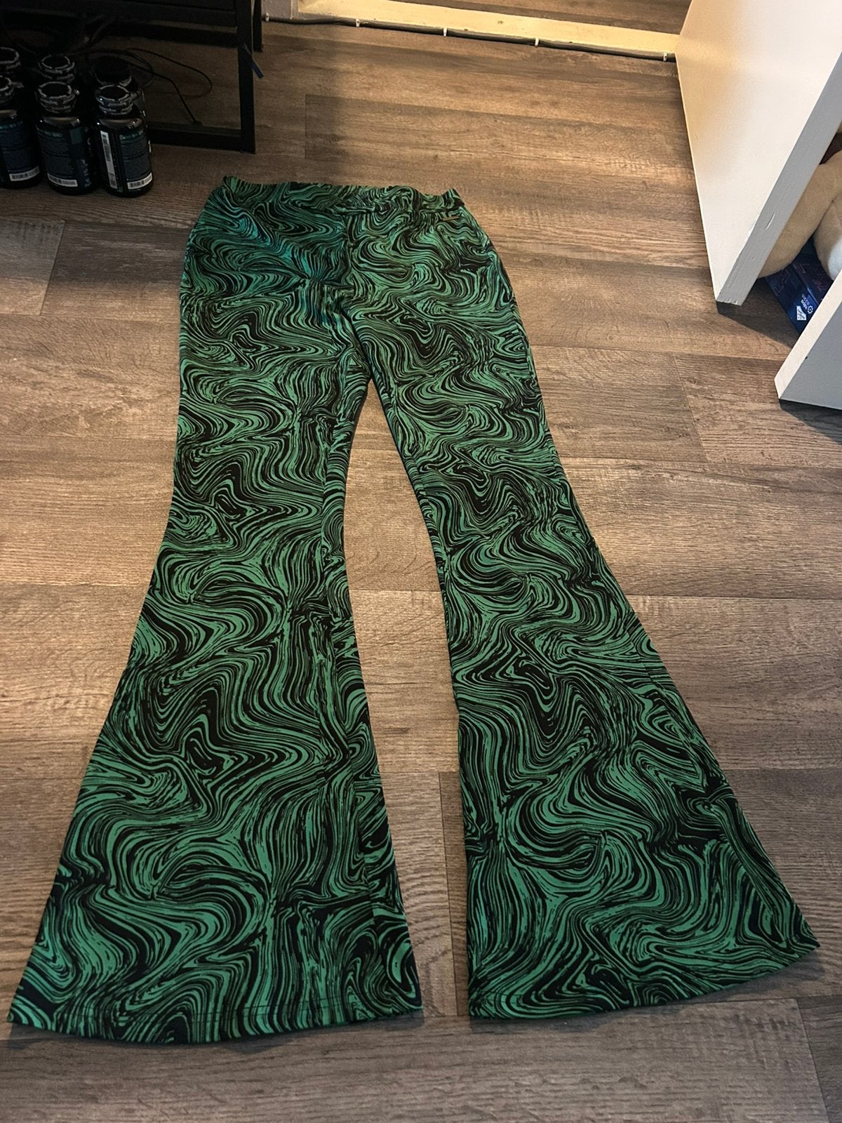 Colourful Rebel flared pants liquid paint peached, maat L, Maat 42/44 (L), Nieuw, Ophalen of Verzenden, Lang