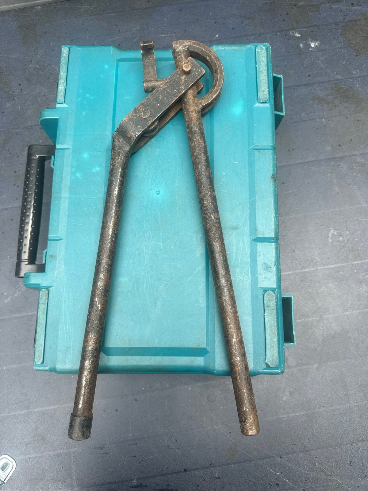 Gebruikte buigtang voor buizen 10mm, Doe-het-zelf en Verbouw, Ophalen of Verzenden, Gebruikt, Tang, Overige merken