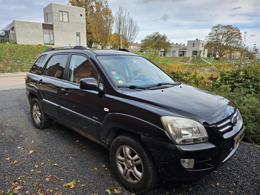 Kia Sportage 2.7 4WD AUT 2007 Zwart, Automaat, 2656 cc, Zwart, Vierwielaandrijving