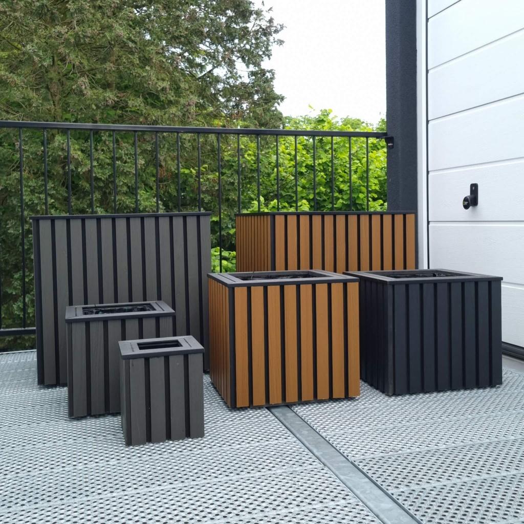 Luxe composiet plantenbakken | Alle maten | NIEUWE KLEUREN, Tuin en Terras, Bloembakken en Plantenbakken, Overige materialen, Terraan