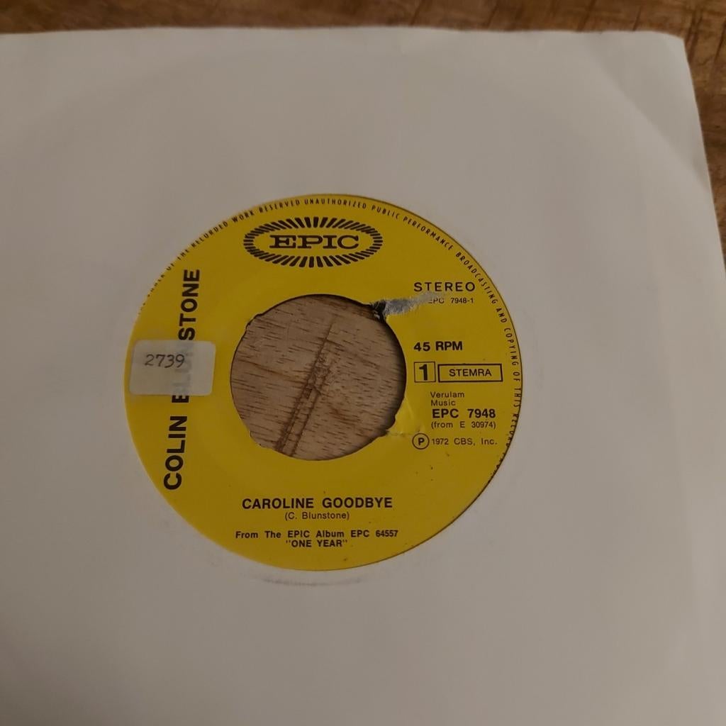 Colin blunstone  / caroline goodbye, Ophalen of Verzenden, Zo goed als nieuw, Pop