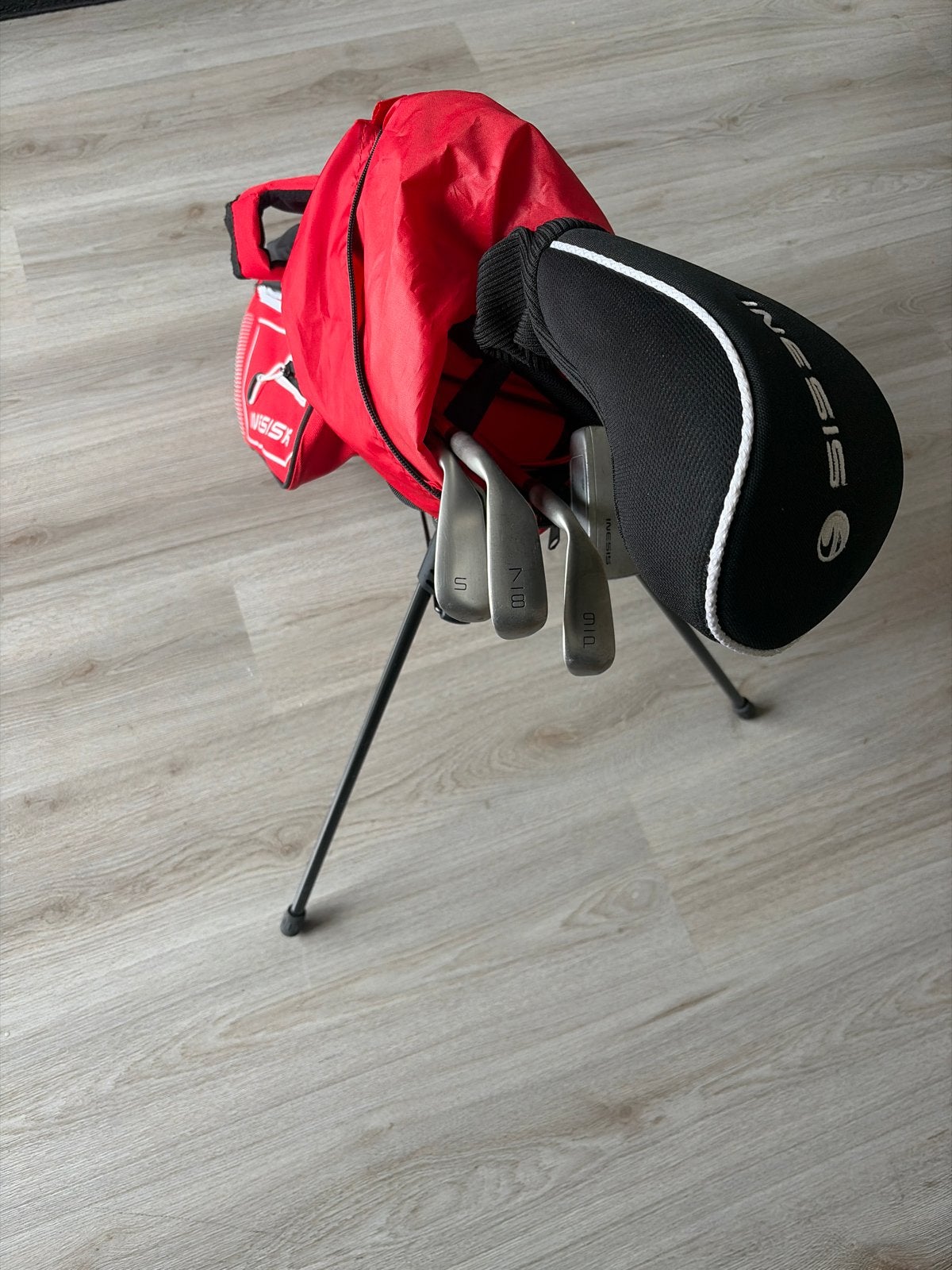 Inesis golfset voor kinderen van 7-10 jaar ongeveer, Ophalen of Verzenden, Zo goed als nieuw, Set, Overige merken