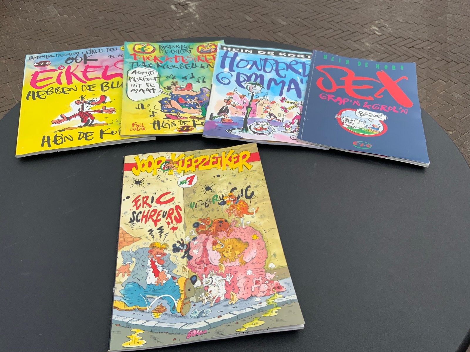 Diverse stripboeken van Hein de Kort en Eric Schreurs, Meerdere stripboeken, Ophalen of Verzenden, Gelezen