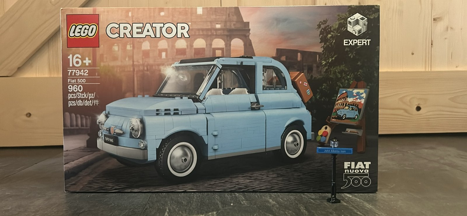 LEGO Creator Expert Fiat 500 (10271) - Nieuw in doos, Ophalen, Nieuw, Overige merken
