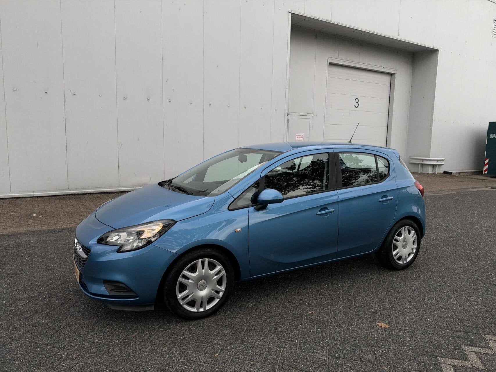Opel Corsa 1.0 Turbo Edition - 5DEURS/AIRCO/CRUISE/NAP, Auto's, Voorwielaandrijving, Gebruikt, Euro 6, Blauw
