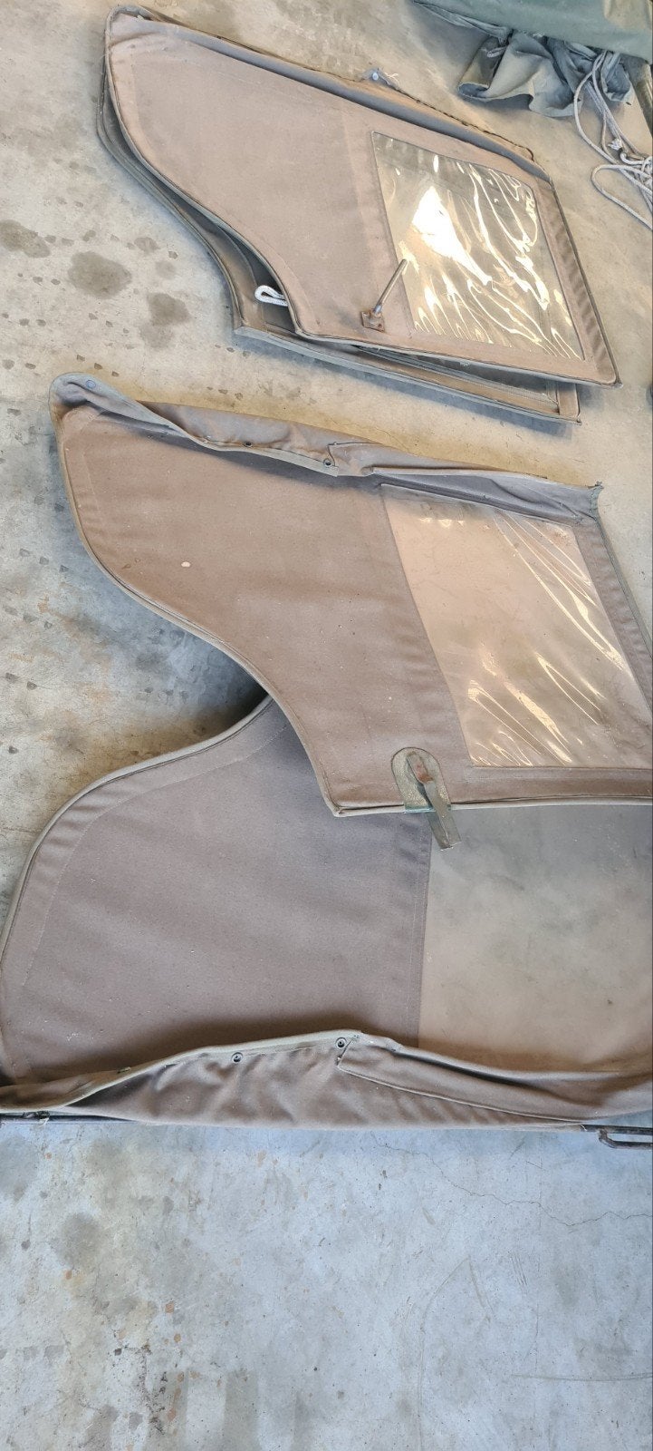 deurtjes 2 sets m38a1, nekaf, cj, Ophalen, Landmacht, Nederland