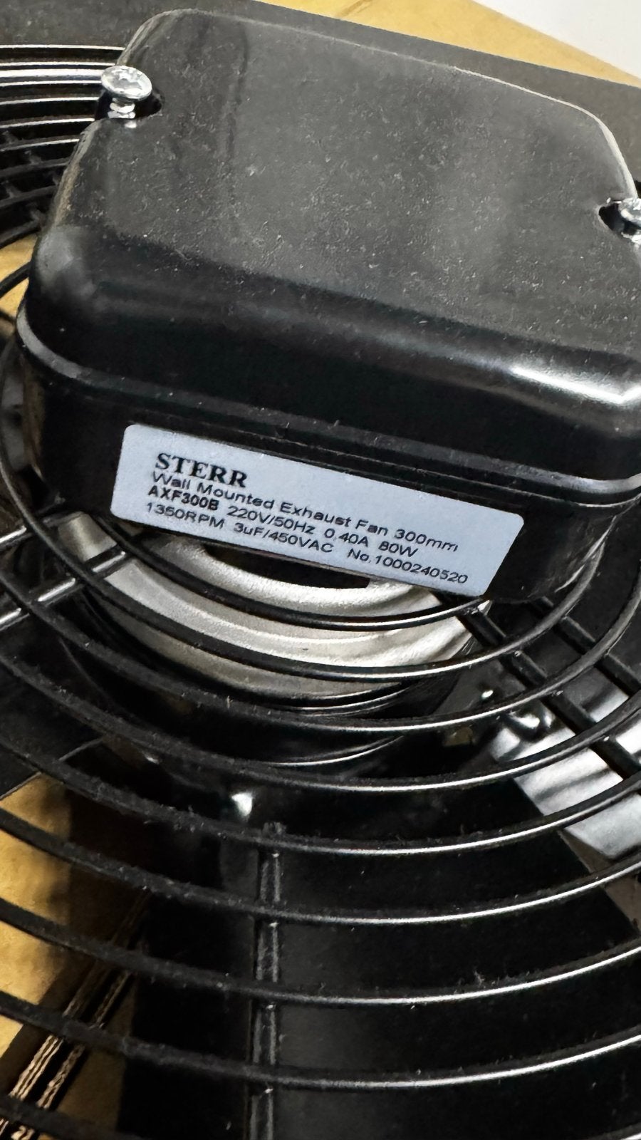 STER Wall-Mounted Exhaust Fan 300mm - Nieuw, Doe-het-zelf en Verbouw, Ophalen, Nieuw, Afzuiger
