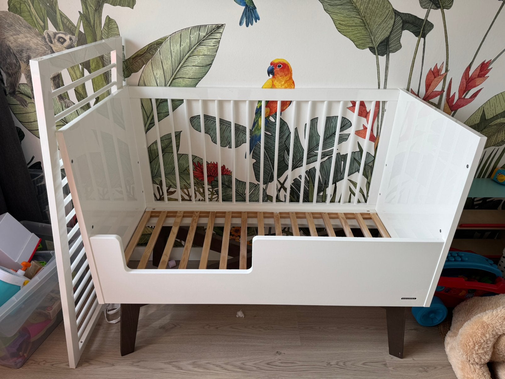 Kidsmill sixties complete kamer wit (glans) en bruin, Ophalen, Gebruikt, Jongetje of Meisje