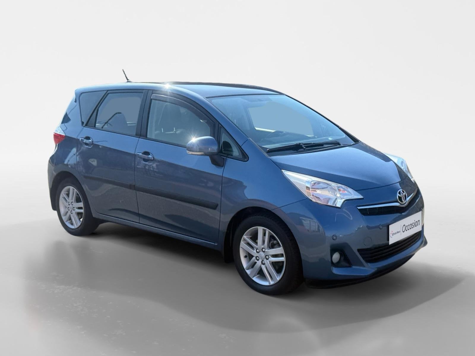 Toyota Verso-S 1.3 VVT-i Dynamic | Achteruitrij Camera | Pan, Auto's, Voorwielaandrijving, Stof, Gebruikt, Blauw