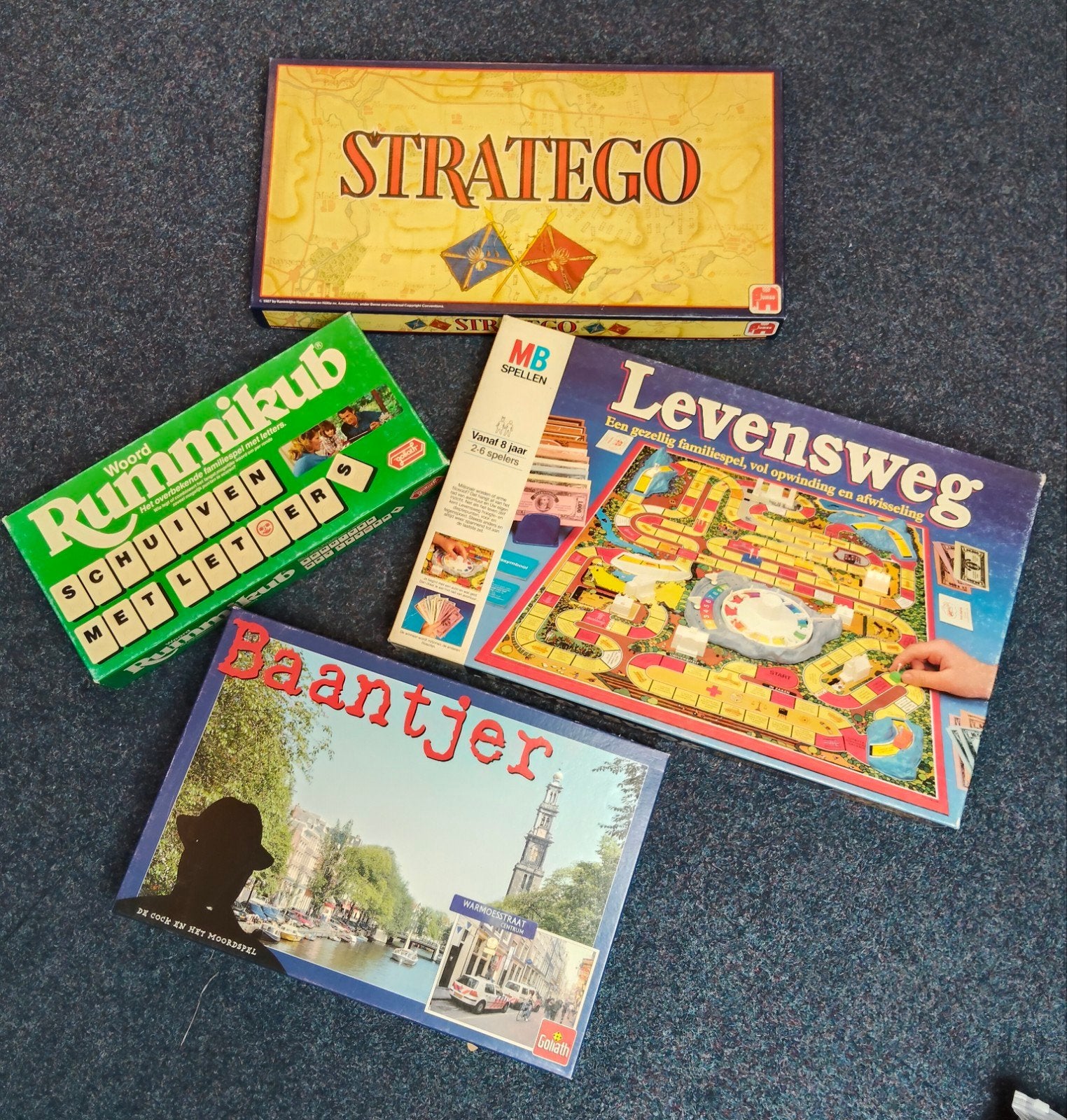 Sinttip! diverse spellen, Ophalen