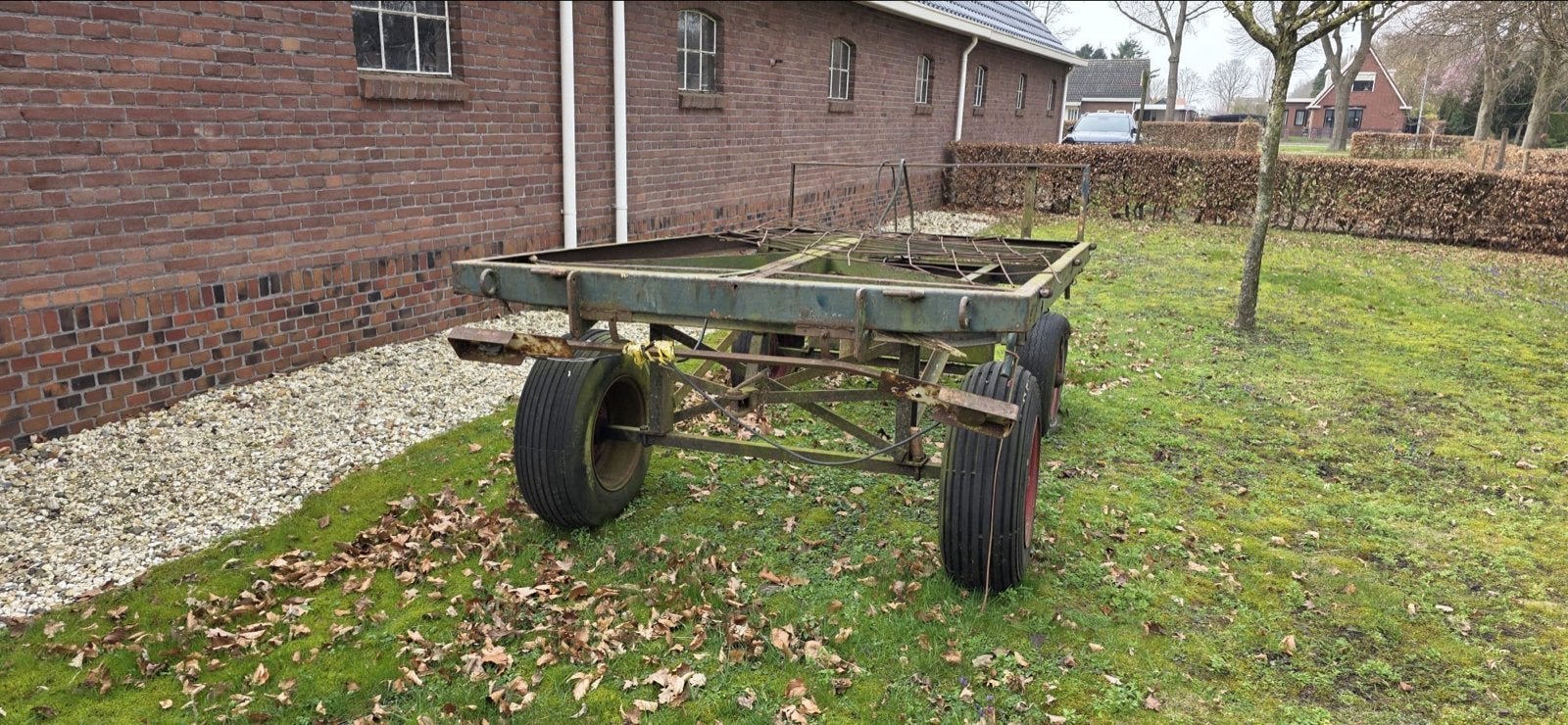 Zij kipper boeren Platte wagen, Ophalen of Verzenden, Gebruikt