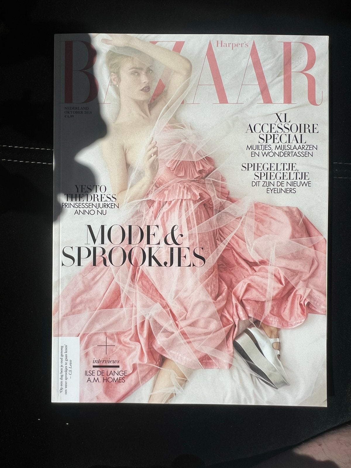 Harper's Bazaar Nederland - Oktober 2019 - Mode & Sprookjes, Boeken, Ophalen of Verzenden, Zo goed als nieuw, Glossy