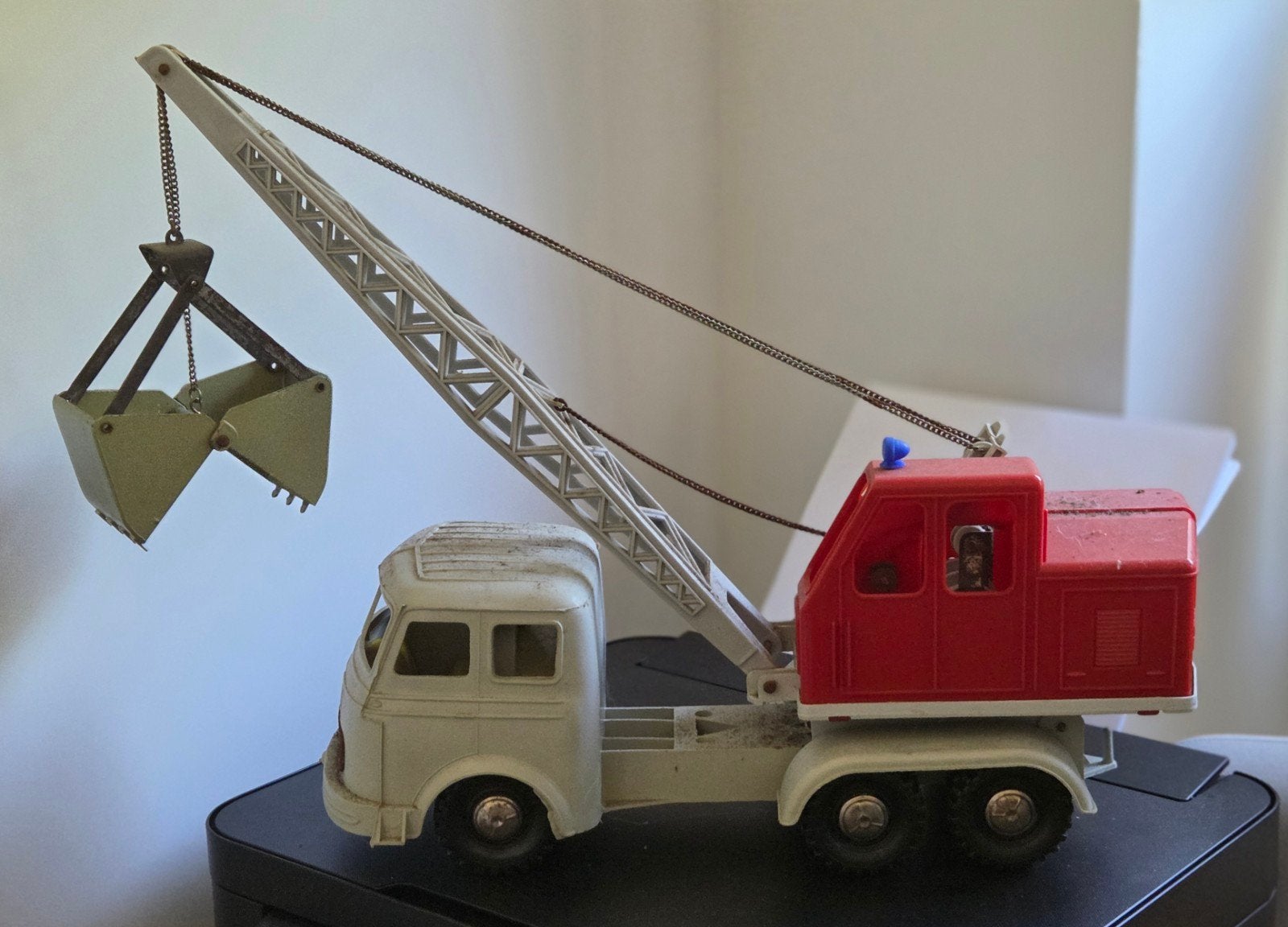Vintage Gama Germany Mercedes-Benz Kraanwagen Jaren '60, Ophalen of Verzenden, Gebruikt
