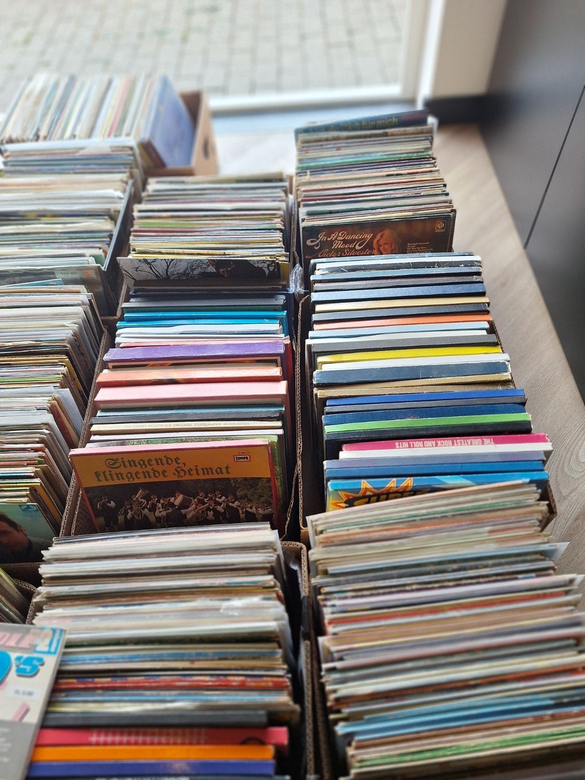Mega partij vinyl LP's en verzamelboxen (1400-1500 stuks), Cd's en Dvd's, Vinyl | Hardrock en Metal, Ophalen