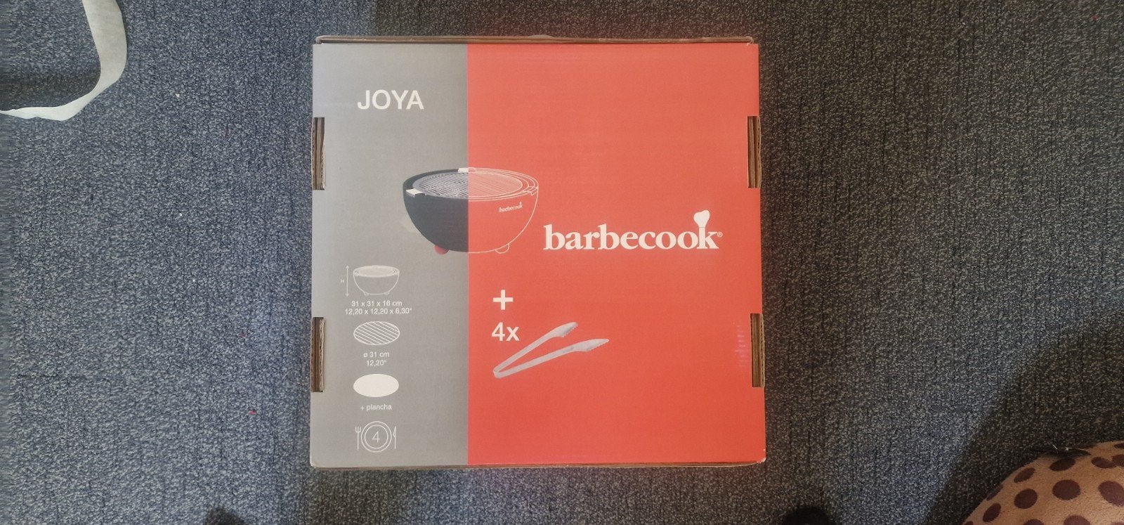 Barbecook Joya Houtskool BBQ nieuw, Tuin en Terras, Houtskoolbarbecues, Ophalen of Verzenden, Nieuw, Barbecook