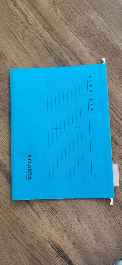 Hangmappen A4 V-bodem blauw NIEUW, Ophalen, Nieuw