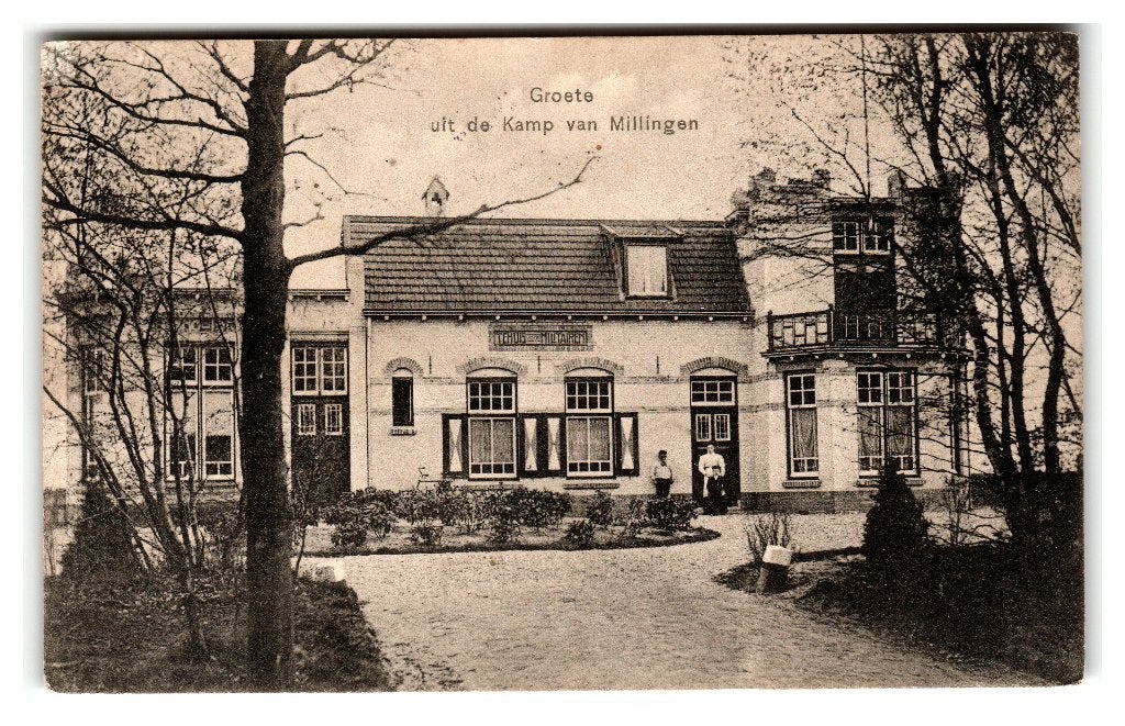 Millingen, Groete uit de Kamp van Millingen, Verzamelen, Ansichtkaarten | Nederland, Verzenden, Voor 1920, Gelopen, Gelderland