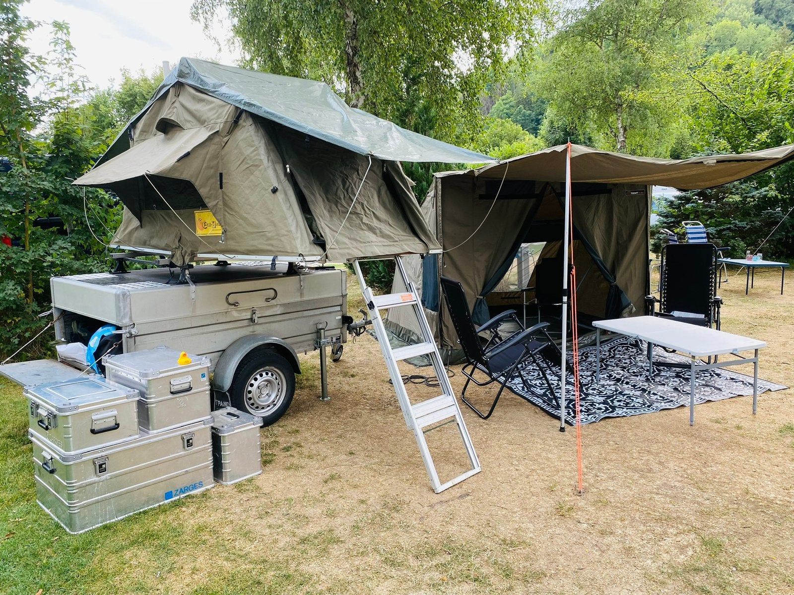 Eezi Awn series 3 1400 daktent, Ophalen, Tot en met 2