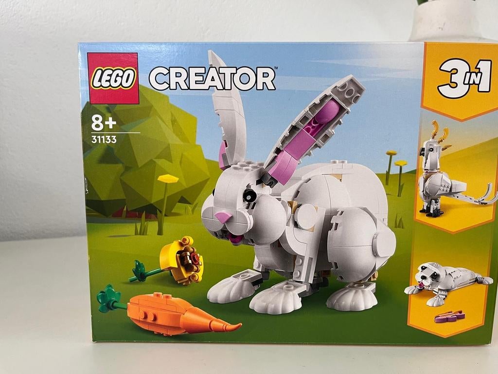 Lego Creator 3 in 1 31133 Witte Paashaas ***NIEUW***, Ophalen of Verzenden, Nieuw, Complete set, Lego
