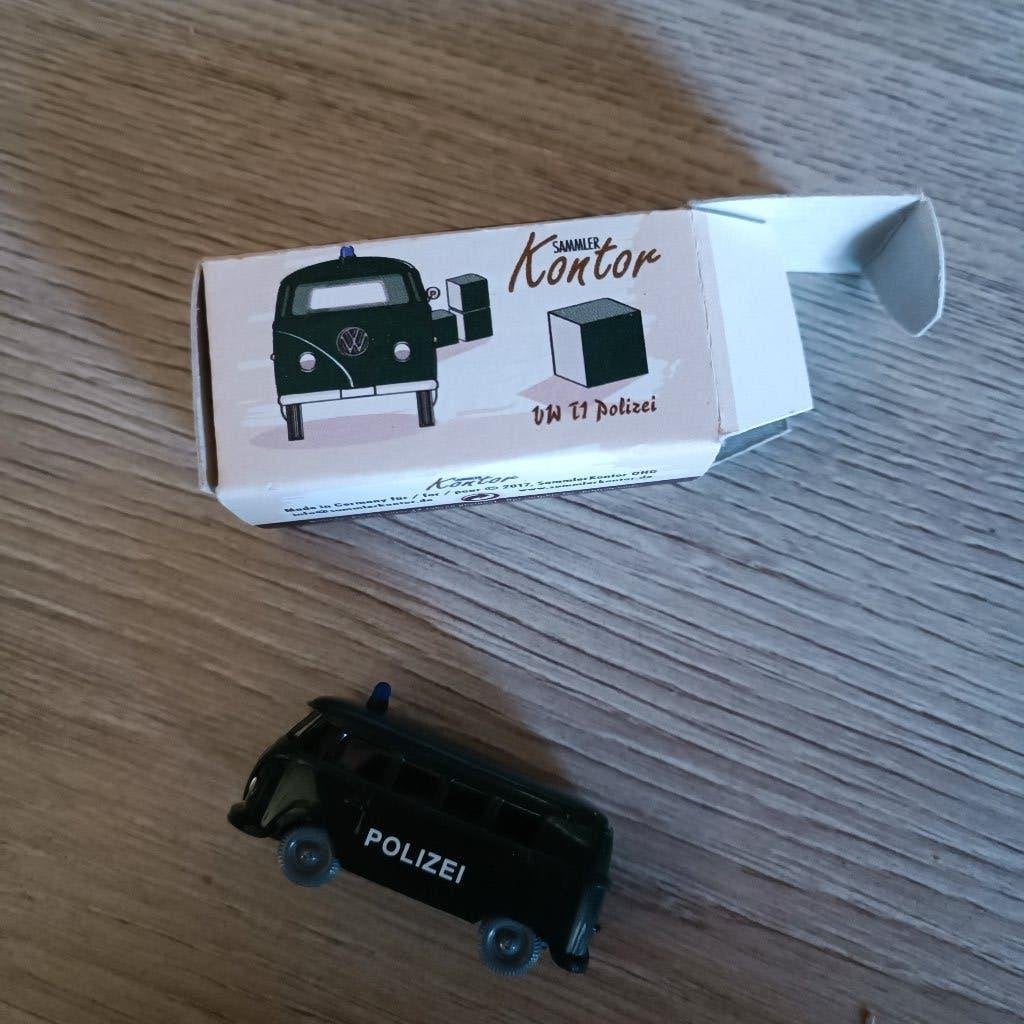 Wiking VW Volkswagen T1 kontor bus Polizei, Ophalen of Verzenden, Nieuw, Auto, Wiking