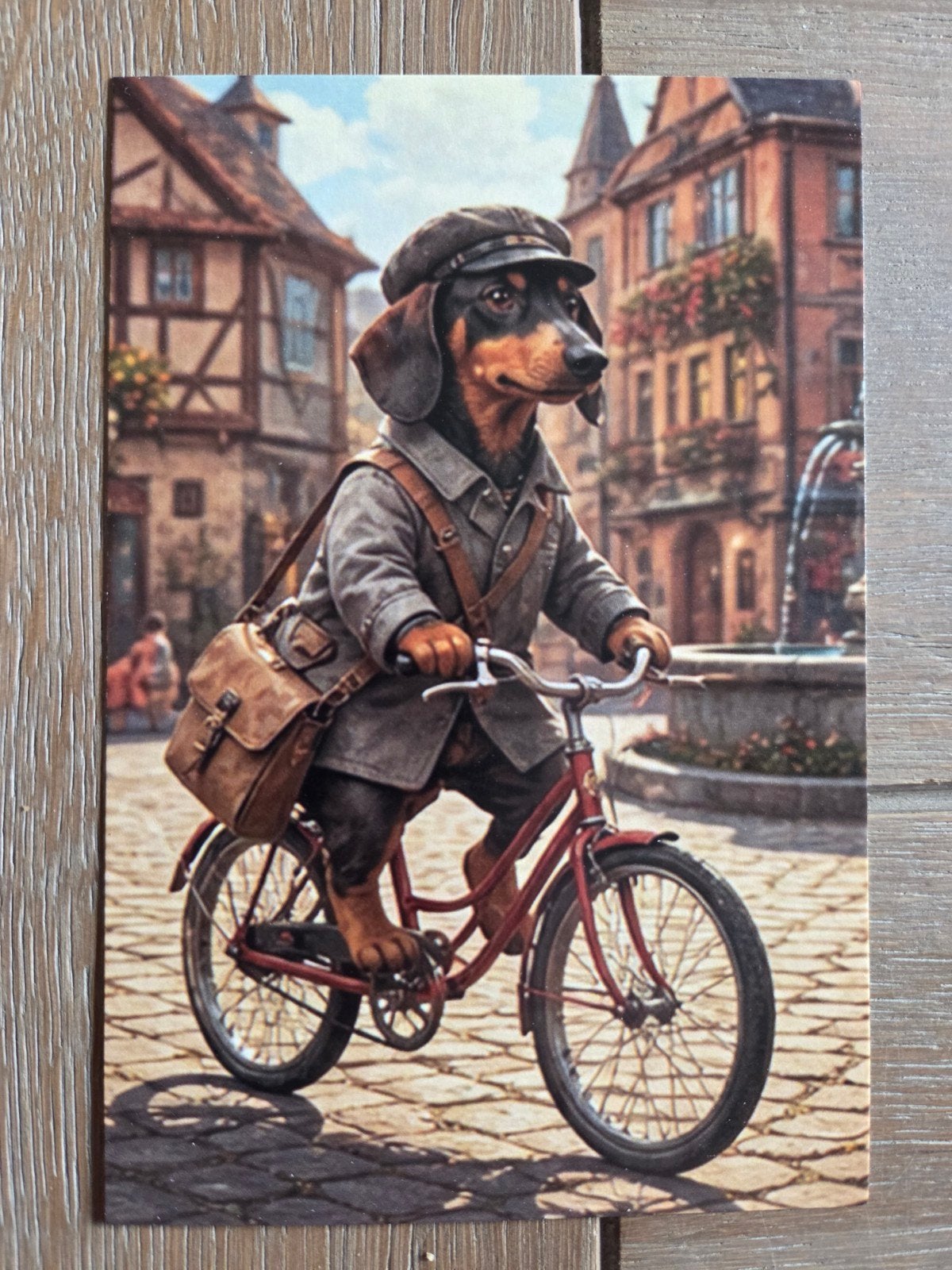 POSTBODE FIETS HOND 3 tekkel, Ophalen, Overige thema's