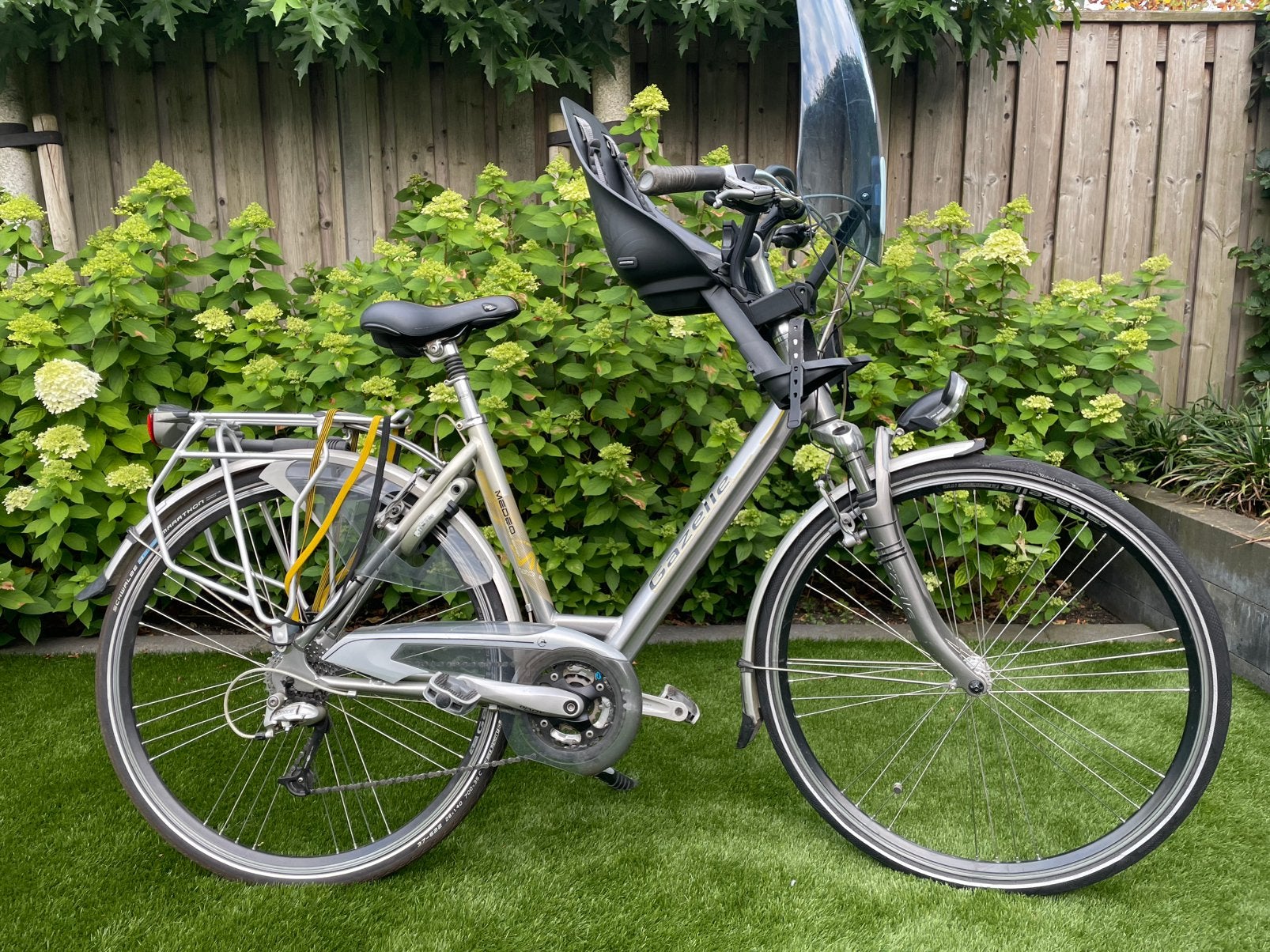 Gazelle Medeo damesfiets Limited Edition, Fietsen en Brommers, Fietsen | Dames | Damesfietsen, Ophalen, Gebruikt, Velgrem, Versnellingen